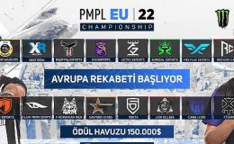 8 Türk takımının yarışacağı 2,3 milyon TL ödüllü PMPL Avrupa Şampiyonası başlıyor