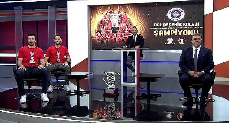 Bahçeşehir Koleji Takımı Genel Menajeri ve Oyuncuları D-Smart’ta Şampiyonluk Özel Programına Konuk Oldu