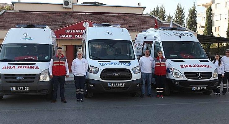 Bayraklı Belediyesinden 6 bin kişiye hasta nakil hizmeti