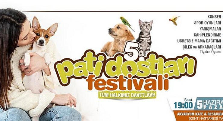 Çiğli 5. Pati Dostları Festivali’ne Hazır
