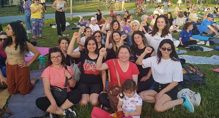 Eskişehir’de yoga yasağına kadınlardan tepki