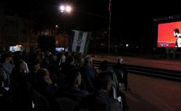 Eurocup Final Heyecanı İnegöl’de Dev Ekranla Yaşandı