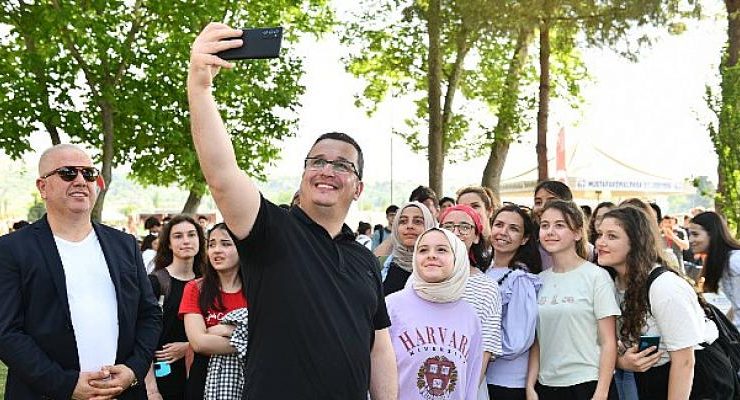 Genç Başkan ve Gençler Festivalde Buluştu
