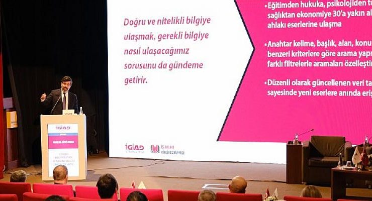 İş Ahlakı Bibliyografyası ve İş Ahlakı Sözlüğü Tanıtım Toplantısı İstanbul Ticaret Üniversitesi’nde yapıldı.