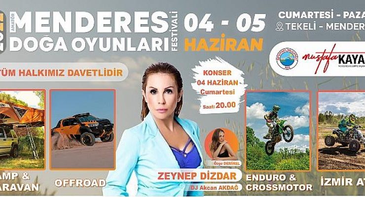 Menderes’te Doğa Oyunları Festivali başlıyor