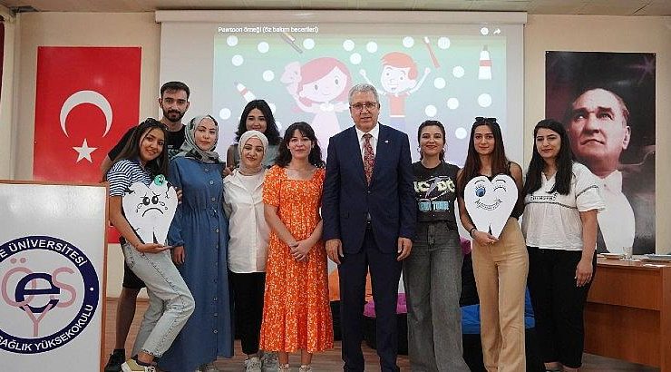 Rektör Budak, Ödemiş’te akademisyen ve öğrencilerle buluştu