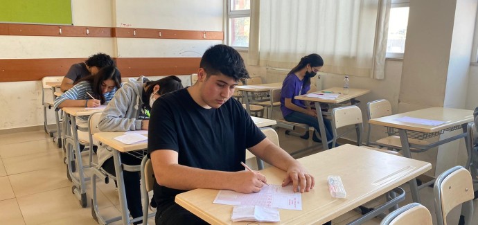 Sosyal Etkinlik Merkezi öğrencileri sınav provası yaptı