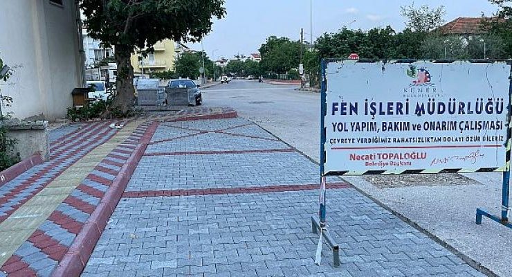 Arslanbucak Mahallesinde Kaldırım Çalışmaları Tamamlandı