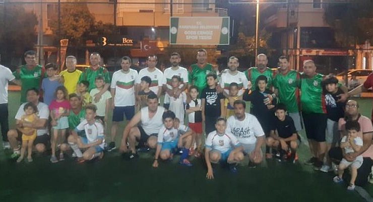 Babalar gününü maç yaparak kutladılar