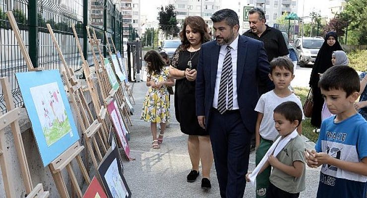 Bilgi Evi Öğrencilerinden Renkli Sergi