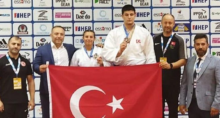 Canikli Judocu Avrupa İkincisi Oldu