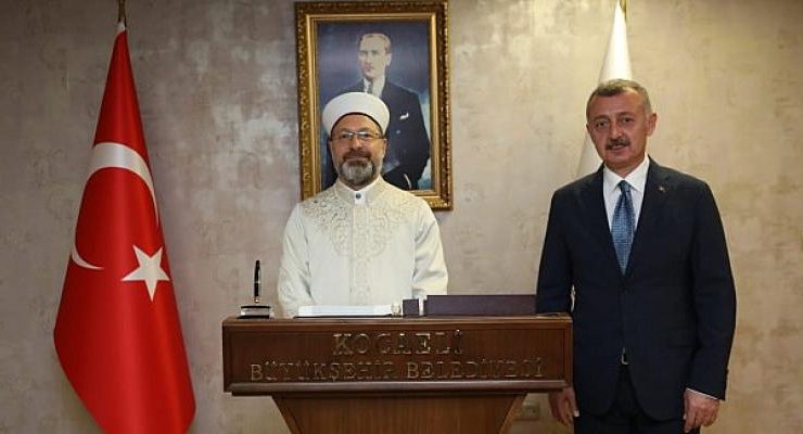 Diyanet İşleri Başkanı Erbaş’tan Büyükşehir’e ziyaret