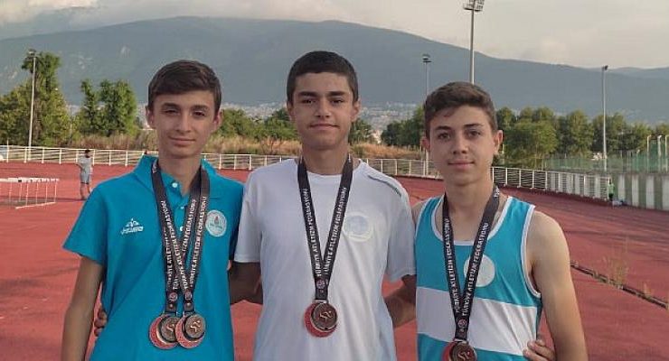 Genç Atletlerimiz Türkiye Şampiyonası’ndan 3 Bronz Madalya İle Döndü