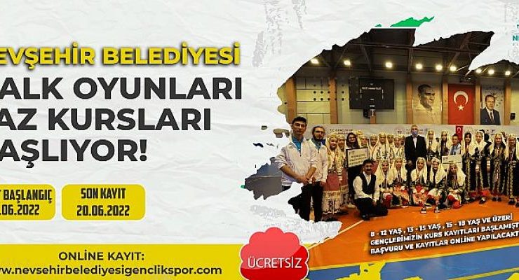 Halk Oyunları Kursları İçin Kayıt Dönemi Başladı