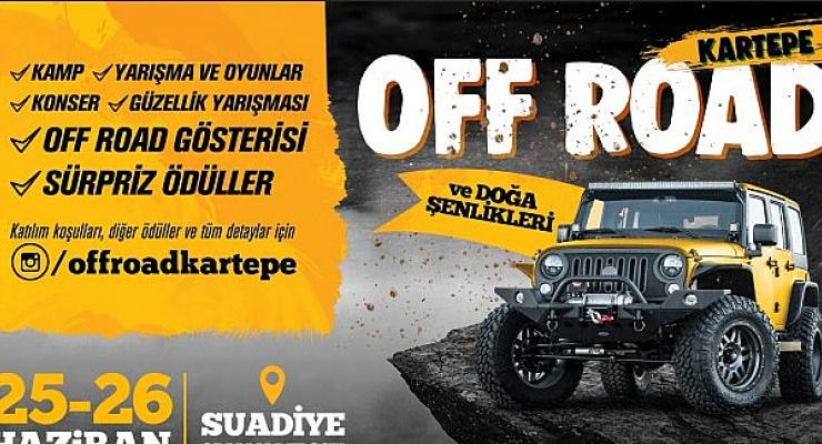 Kartepe Off-Road ve Doğa Şenliği başlıyor