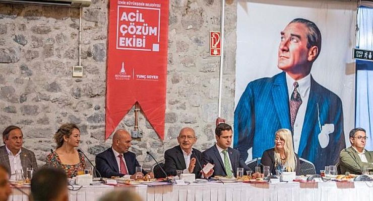 Kılıçdaroğlu Acil Çözüm Projesi uygulanan mahalle muhtarlarıyla buluştu