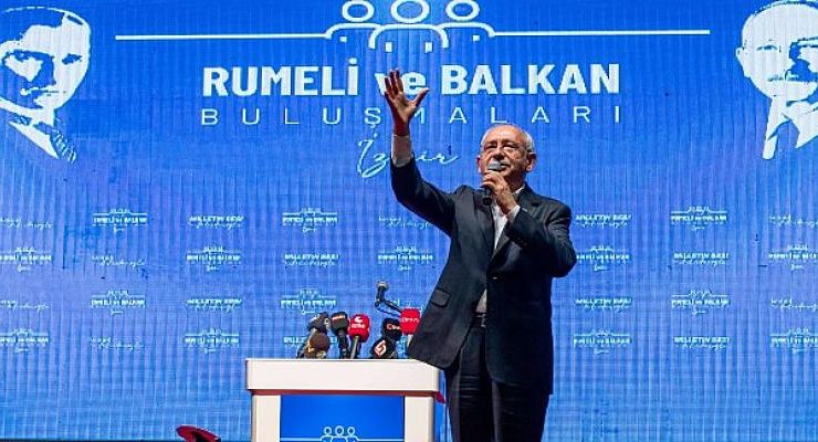 Kılıçdaroğlu İzmir’de Balkan ve Rumeli göçmenleriyle buluştu