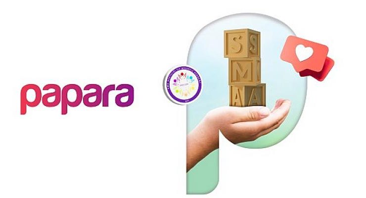 Papara ‘Bağış’ Özelliği İle SMA Mücadele Derneği’ne Bağış Yapılabilecek