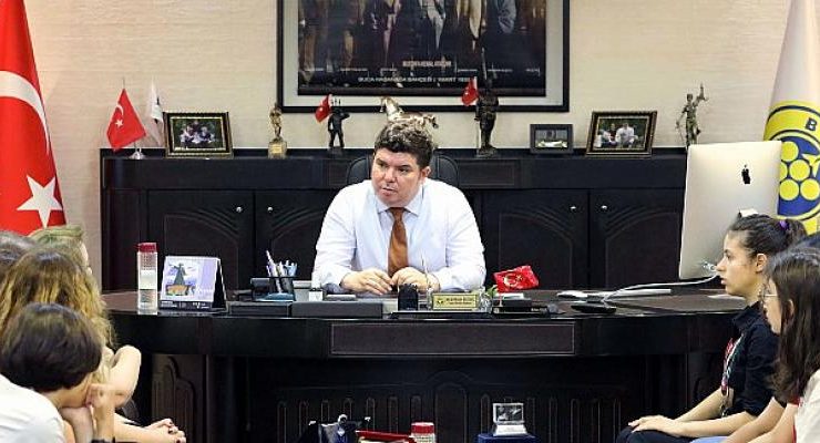Şampiyonlardan Başkan Kılıç’a teşekkür ziyareti