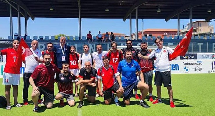 Sesi Görenler Futbol Milli Takımı Yunanistan’ı Devirdi