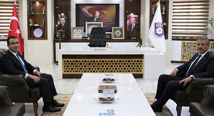 Vali Tuncay Akkoyun’dan Belediye Başkanı Savaş Kalaycı’ya Ziyaret