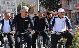 Yahyalı’da Sağlıklı Yaşam İçin Pedal Çevirdiler