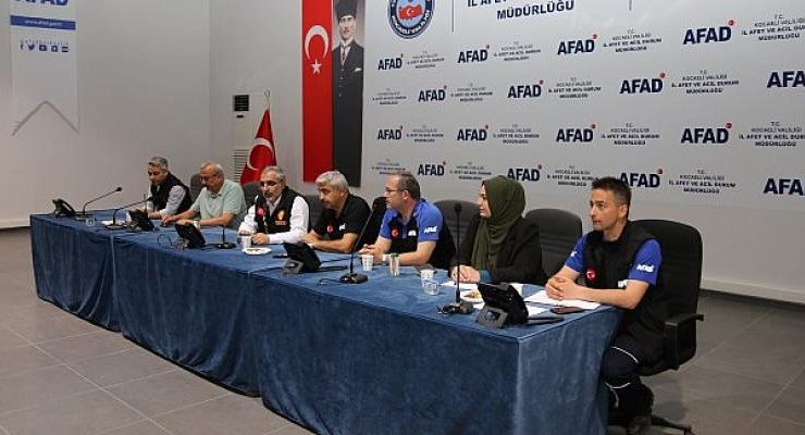 Yangın Hizmet Grubu 4. toplantısını yaptı