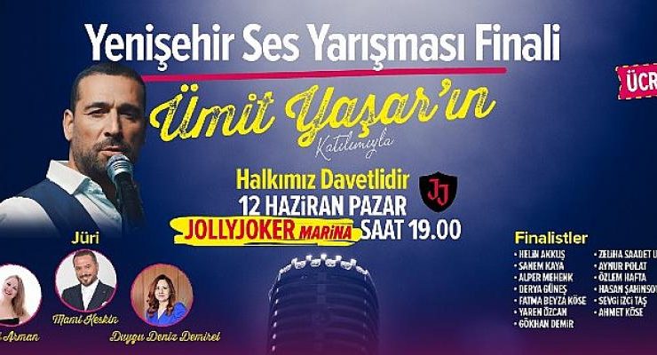 Yenişehir Belediyesi Ses Yarışması’nda final zamanı