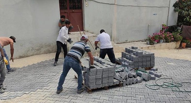 Yenişehir Belediyesi yol yapım çalışmalarına kırsalda da devam ediyor