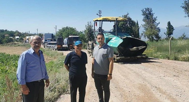 Beydağ’da Ovacık Yaylası’na Sıcak Asfalt