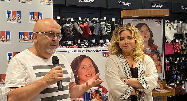 Esra Kazancıbaşı Öztekin Rasim Öztekin’e ithaf ettiği kitabını ilk kez D&R’da tanıttı
