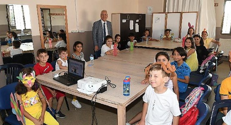 Karabağlar’da çocukların Yaz Okulu keyfi