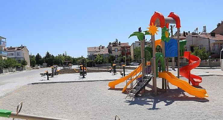 Karaman Belediyesi İstasyon Çay Bahçesi Yeniliyor