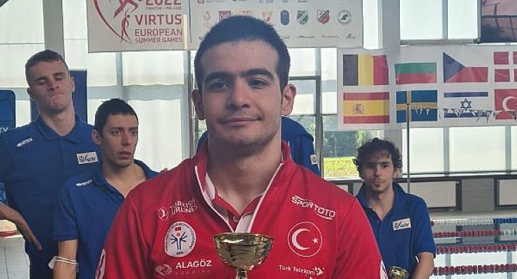 Otizmli Milli Yüzücümüz Hikmet Cem Sezgin’den Virtüs Avrupa Yaz Oyunları’nda Büyük Başarı!