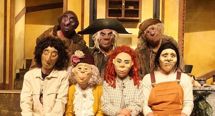 Türkiye’nin Tek Mask Tiyatrosu Sersemler Evi, İstanbul’da İlk Kez AKM’de