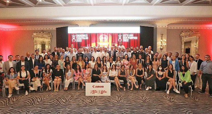 Amacımızı Yaşatalım Mottosuyla Çalışan Canon İlk Yarı Yılı Başarıyla Kapattı