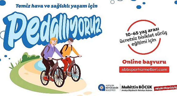 Antalya Temel Bisiklet Sürüş Eğitimi için kayıtlar başladı
