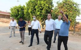 Başkan Abdullah Özyiğit, barınaktaki çalışmaları yerinde inceledi