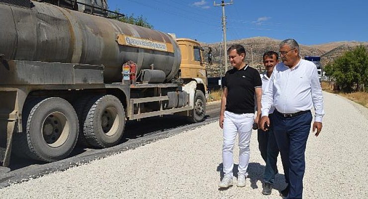 Elmalı Bayındır yolu asfaltlandı