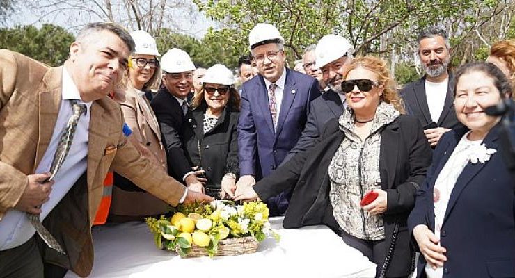 EÜ’nün Çeşme’deki dev   ‘Gastronomi Akademisi’ projesi hızla yükseliyor
