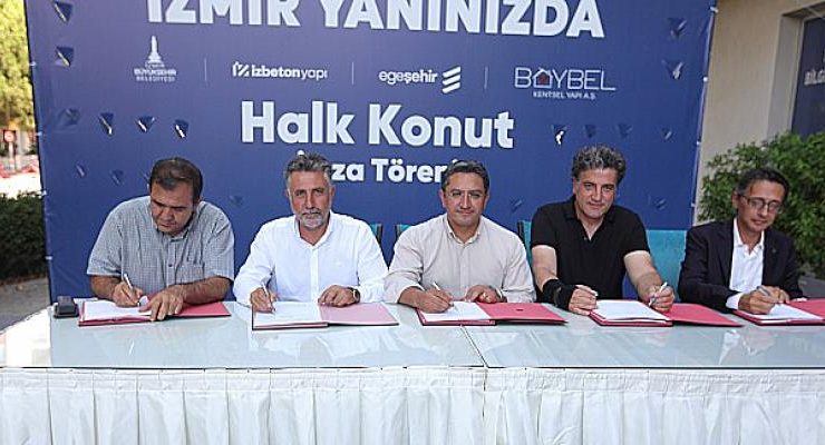 Halk Konut Projesi’nde ikinci imzalar atıldı