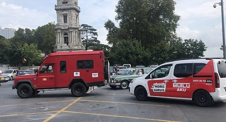 İstanbul’un kalbi Dolmabahçe’de İpek Yolu Rallisi heyecanı yaşandı