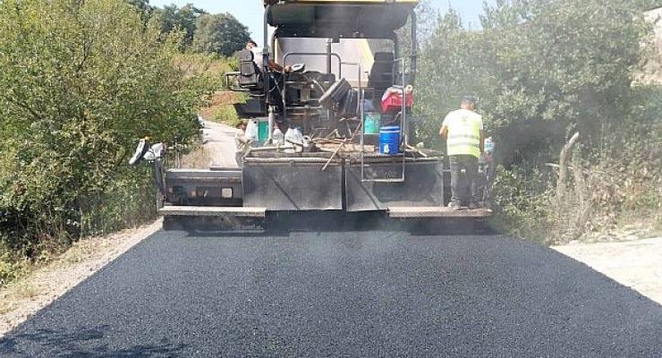 Kandıra Bozburun-Kanatlar yolu asfaltlandı