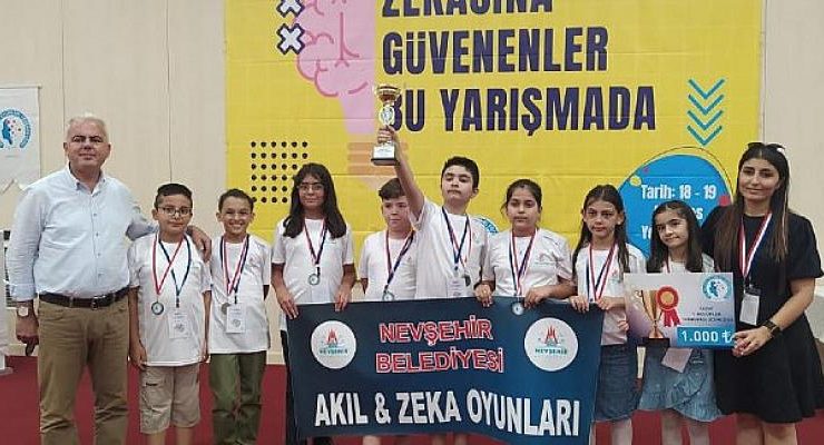 Kapem Akıl ve Zeka Oyunları Takımı Türkiye 3.’sü Oldu