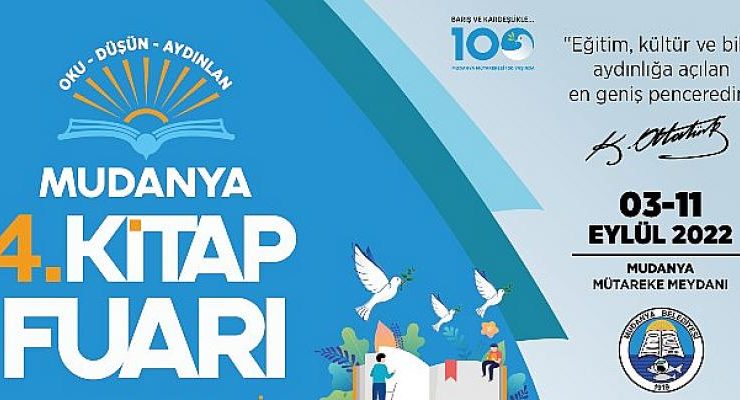 Mudanya 4. Kitap Fuarı Başlıyor