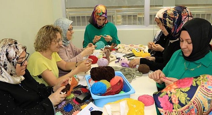 Örgü dersleri Anne Şehir’de