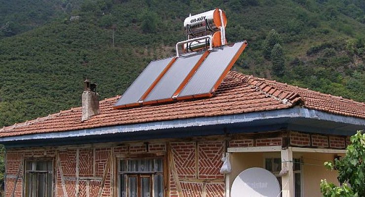 Orman köylüsü enerjisini güneşten alıyor