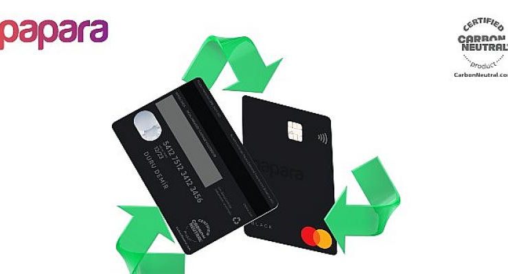 Papara Black Card’lar şimdi çevreci