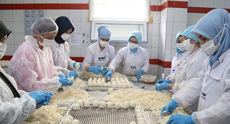 Pişmaniye ustaları KO-MEK’te yetişiyor