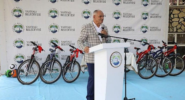 Yahyalı’da Çocuklar Hem Yarıştı Hem Kazandı